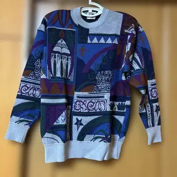 Mogigliani 멀티 컬러 니트 스웨터