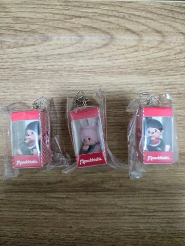 몬치치 오사리 패키지 피규어 키링 3개 세트