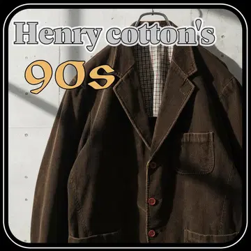 헨리코튼 90s 일본제 코듀로이 자켓