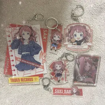 학마스 하나미 사키 아크릴 키링 아크릴 키 참 코롯타