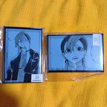 가치액터 잔카 스퀘어 캔뱃지 2종 세트 마루쿠지