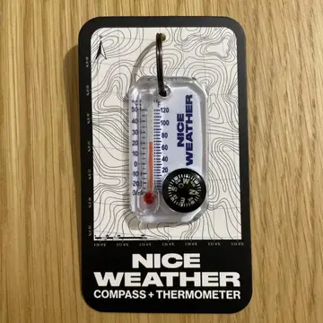 NICE WEATHER 나침반&온도계 키링