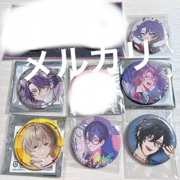 니지산지 파자마 파티! 3주년 캔뱃지 와타라이 히바리