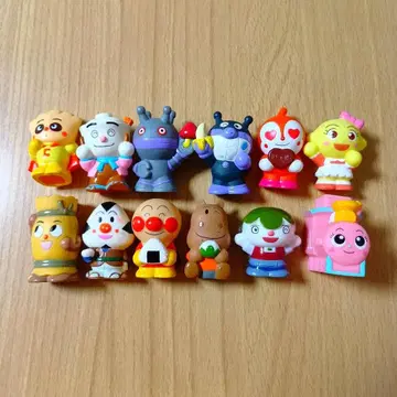 호빵맨 손가락 인형, 소프트 비닐 다다단, 카바오 군, 텐돈맨 외