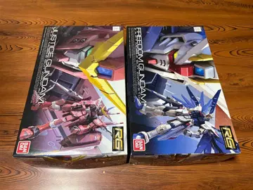 가격 인하 RG 프리덤 건담 & 저스티스 건담 세트