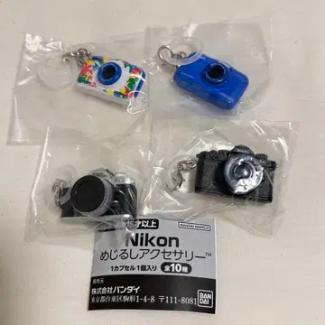 Nikon 메지루시 액세서리 니콘 가챠 4종 세트 3