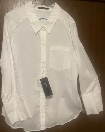 VICKY 화이트 긴팔 셔츠