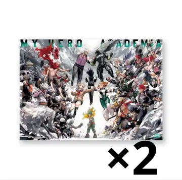 [ 새상품 ] 나의 히어로 아카데미아 히로아카 원화전 B2 포스터