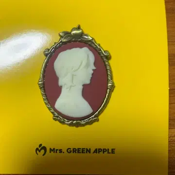 Mrs. GREEN APPLE 바벨탑 랜덤 아이템 카메오 핀즈 빨간색