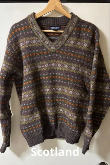 90s 랜즈 엔드 스웨터