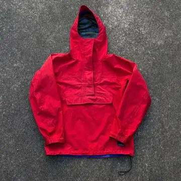 90-00s L.L.Bean 후디 고어텍스 나일론 자켓 레드
