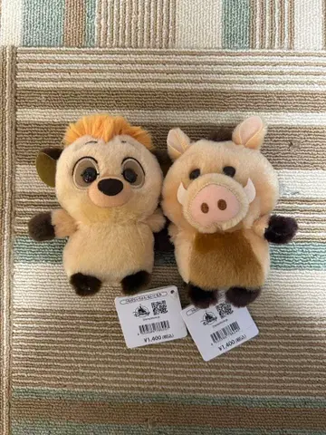 디즈니 우루포차 라이온킹 티몬 품바