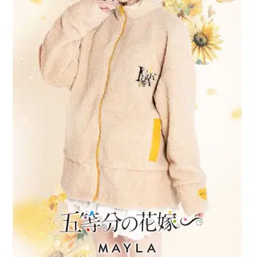5등분의 신부 콜라보 MAYLA 플리스 자켓