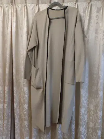 Mila Owen 베이지 롱 가디건 코트 사이즈 1