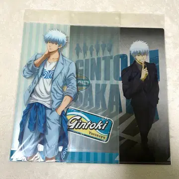 은혼 사카타 킨토키 스파이 캐주얼 클리어 파일 세트