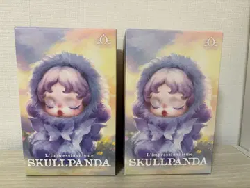 POPMART 스컬팬더 Skullpanda 봉제 인형 Pond