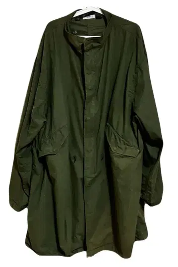 새상품급 올리브 그린 밀리터리 자켓 오버 사이즈