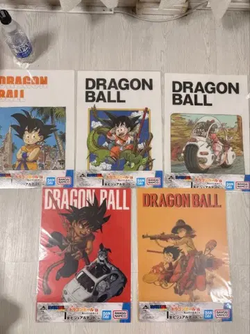 드래곤볼 비주얼 보드 포스터 5장 세트