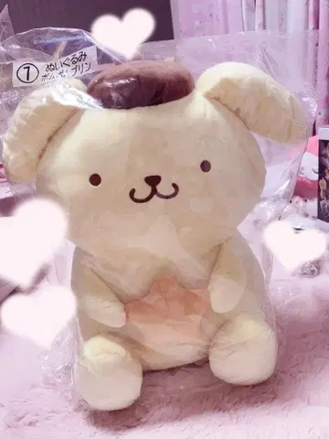 산리오 캐릭터 대상 2025 제일복권 봉제 인형 폼폼푸딩