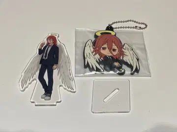 천사의 악마 아크릴 스탠드 러버 키링