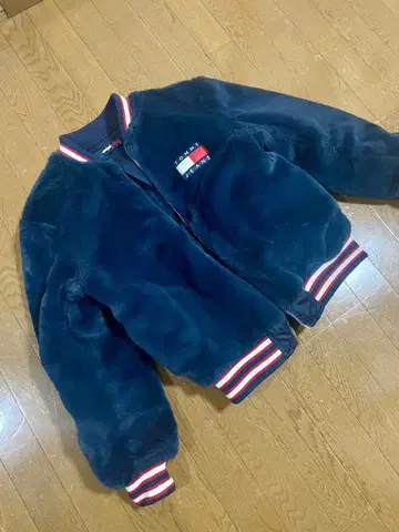 타미힐피거 진스 보아, 리버서블, 다운 자켓