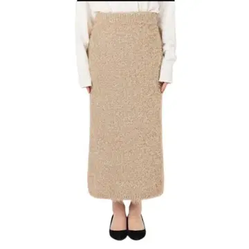 미사용 새상품 SLOBE IENA 슬로브 이에나 라메 니트 스커트