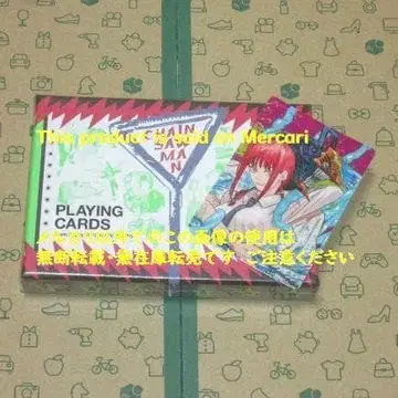 체인소 맨 금박 카드놀이