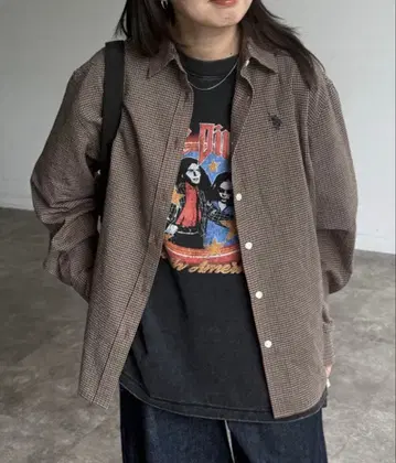 CPCM U.S. POLO ASSN. 시어서커 체크 셔츠