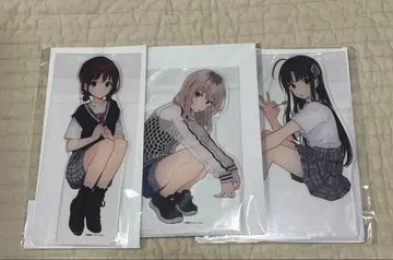 3장 걸즈밴드크라이 GiGO 빅 아크릴 스탠드 니나 모모카 스바루