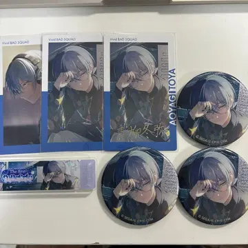 아오야기 토야 겨울 캔뱃지 42A 에피카 아크릴 배너 blender 금박