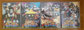 DVD 우주철인 쿄다인 VOL.1~4권 전 4권 세트