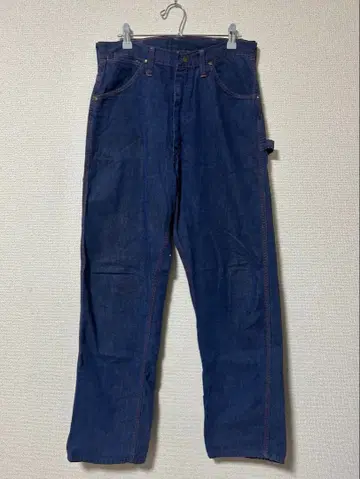 70s blue bell 페인터 팬츠 데님 다크 네이비 usa제