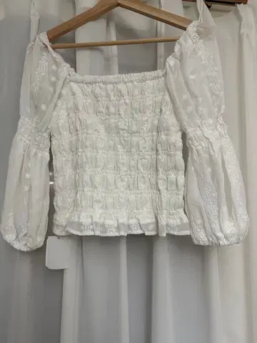 Chico 화이트 셔링 상의 F 사이즈