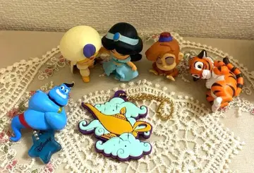 알라딘 재스민 아부 지니 라자 램프 미니 피규어 가챠