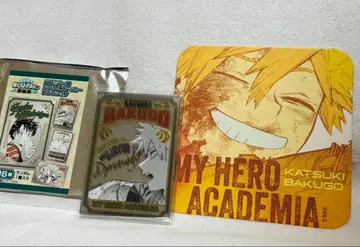 나의 히어로 아카데미아 히로아카전 원화전 아크릴 스티커 코스터 바쿠고