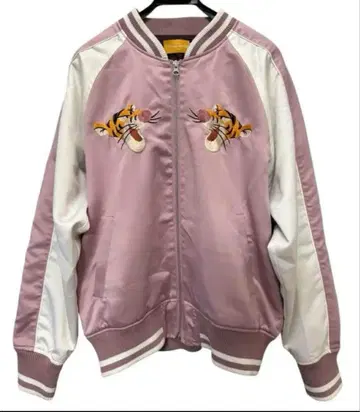 Disney 티거 핑크 새틴 스카잔