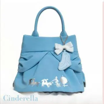 신데렐라 모티브 숄더백 블루 귀여운 디즈니 새상품