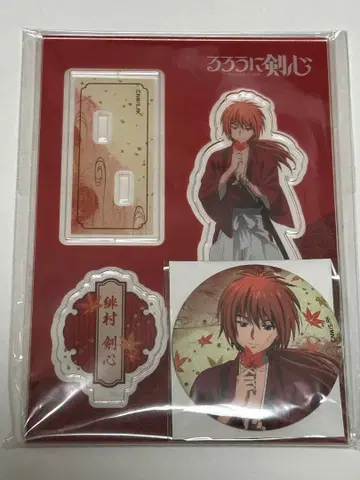 바람의 검심 히무라 켄신 교토 마후 아크릴 스탠드 캔뱃지