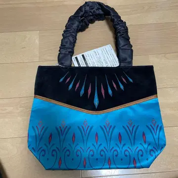 디즈니씨 판타지 스프링스 안나 엘사 토트백 새상품 미사용