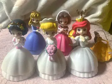 디즈니 신데렐라 백설공주 아리엘 오로라 벨 피규어 묶음 판매