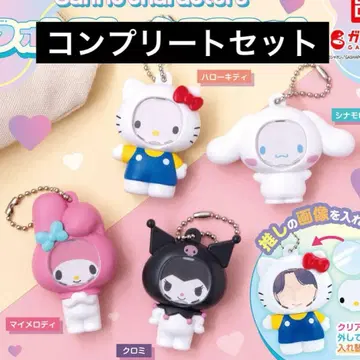 산리오 캐릭터즈 사진 프레임 마스코트 키티 전 4종 컴플리트