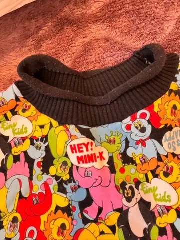 MINI-K 개성 있는 디자인 트레이닝복 구제 의류