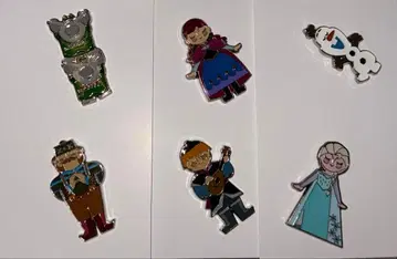 안나와 눈의 여왕 핀 배지