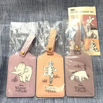 푸 러기지 택 3세트 디즈니 스토어