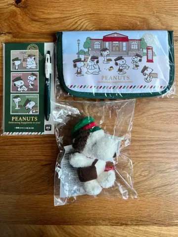 [우체국 한정판] 온라인 판매 완판템 스누피 마스코트 멀티 케이스 편지지