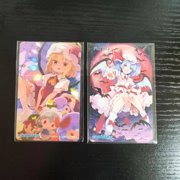 CHUNITHM 굿즈 캠페인 aime 카드 동방 프로젝트