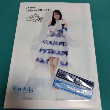 히나타자카 코사카 나오 클리어 파일 & 케이블 클립