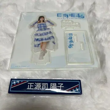 히나타자카 복권 쇼겐지 요코 아크릴 스탠드 케이블 클립