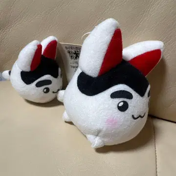 스쿠스쿠 이누후쿠 초레어 봉제 인형 마스코트 키링 희귀 헤이세이 레트로