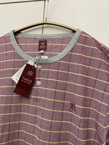 새상품 2000s TAKEO KIKUCHI 다케오 키쿠치 헨리넥 L